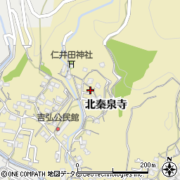 高知県高知市北秦泉寺333-4周辺の地図