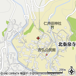高知県高知市北秦泉寺263周辺の地図