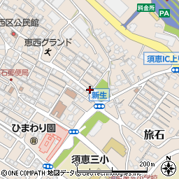 福岡ヤクルト販売株式会社須恵センター周辺の地図