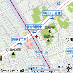 トヨタレンタリース福岡西新店周辺の地図
