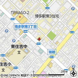 デイリーヤマザキ博多駅東店周辺の地図