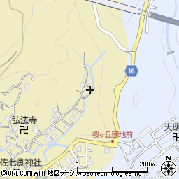 高知県高知市北秦泉寺665-6周辺の地図