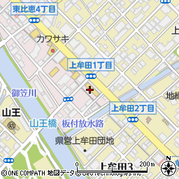 福岡ダイハツ販売株式会社販売拡張部周辺の地図