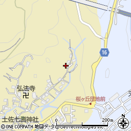 高知県高知市北秦泉寺666-1周辺の地図