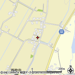福岡県豊前市大西376周辺の地図