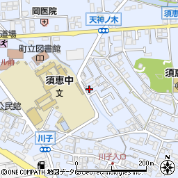 スクールサイド須恵Ａ周辺の地図