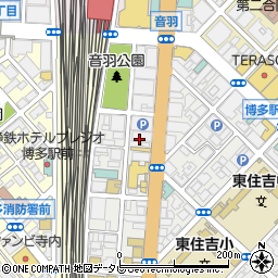 福岡県労連　労働相談センター周辺の地図