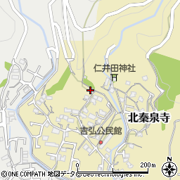 高知県高知市北秦泉寺312周辺の地図