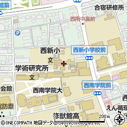 福岡市立西新小学校周辺の地図