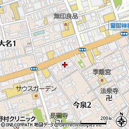 権藤内科医院周辺の地図