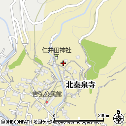 高知県高知市北秦泉寺342周辺の地図