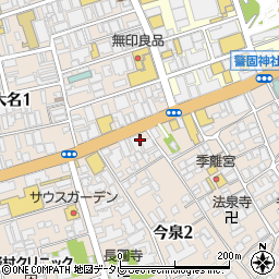 熊谷行年ビル周辺の地図