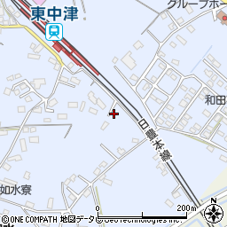 大分県中津市是則1235周辺の地図
