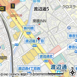明治安田生命保険相互会社　福岡第四マーケット開発室周辺の地図