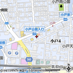 株式会社ウエスト　小戸店周辺の地図