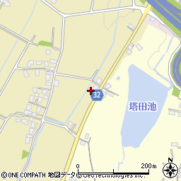福岡県豊前市大西340周辺の地図