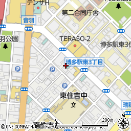 株式会社Ｑ＆Ｑビジネスパートナーズ福岡支店周辺の地図