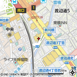 福岡トヨタ自動車株式会社　お客様相談テレホン周辺の地図