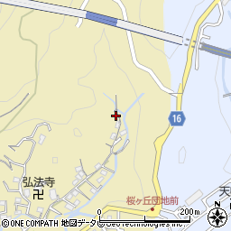高知県高知市北秦泉寺636-4周辺の地図
