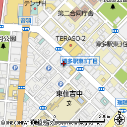 株式会社タイコーエステート　福岡支店周辺の地図