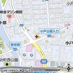 トヨタカローラ福岡小戸店周辺の地図