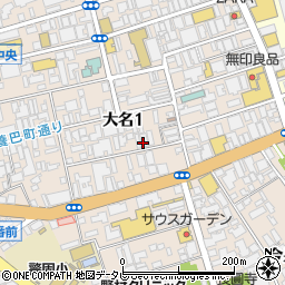 コミュニティスペース・ウィズスクエア福岡店周辺の地図