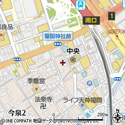 福岡訪問介護周辺の地図