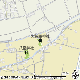 大将軍神社周辺の地図