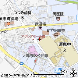 須恵町　社会福祉協議会周辺の地図