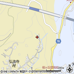 高知県高知市北秦泉寺635-5周辺の地図