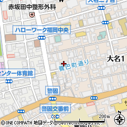 株式会社安藤・間九州支店　土木部周辺の地図