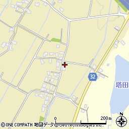 福岡県豊前市大西352周辺の地図