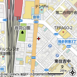 川崎地質株式会社　九州支社・技術部周辺の地図