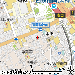成吉今泉店周辺の地図