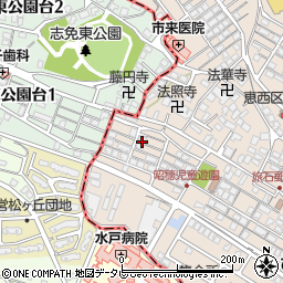 小松アパート周辺の地図
