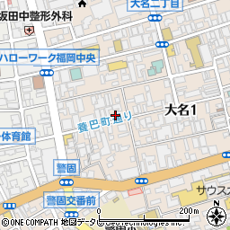 大名本田ビル周辺の地図