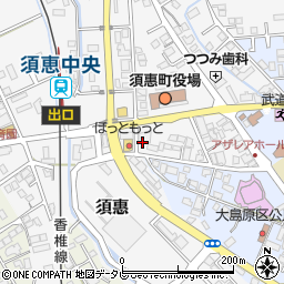 ＪＡ粕屋須恵周辺の地図