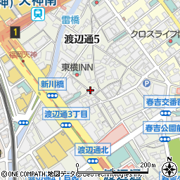 鮨 田可尾周辺の地図
