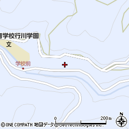 高知県高知市行川407周辺の地図