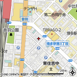 紀伊國屋書店　福岡営業所周辺の地図
