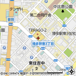 株式会社味の素コミュニケーションズ九州営業所周辺の地図