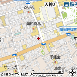 福岡ゆきざきセレクト館周辺の地図