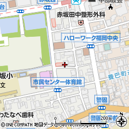 中島建設株式会社　福岡支店周辺の地図