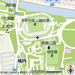 福岡県福岡市中央区城内1 4の地図 住所一覧検索 地図マピオン