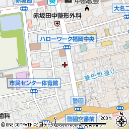 まぐろやナポレオン赤坂店周辺の地図