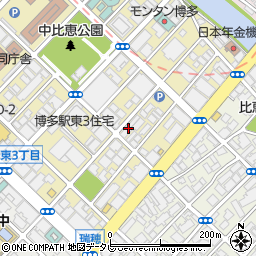 国鉄労働組合九州本部周辺の地図