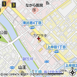 トヨタＬ＆Ｆ福岡株式会社　福岡営業所周辺の地図