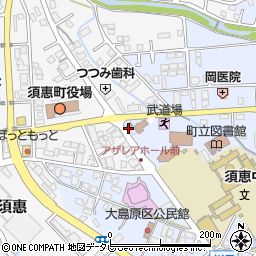 粕屋警察署須恵交番周辺の地図