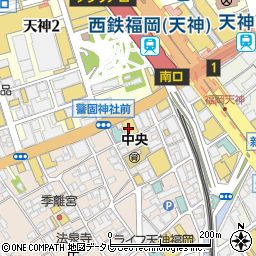 ViTO 福岡天神店周辺の地図
