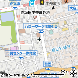 ゆで太郎 赤坂大正通り店周辺の地図